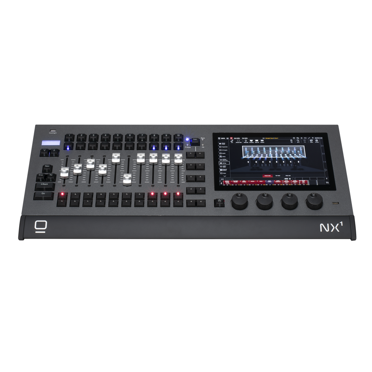 NX1016 - NX1-16 - 16-Universe Console, 10 Motorfaders, 4x DMX