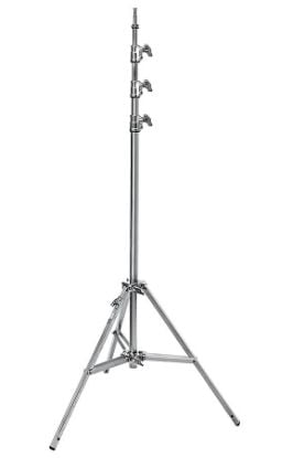 Avenger Baby Stand 45 Silver 450cm/178in Steel Triple Riser