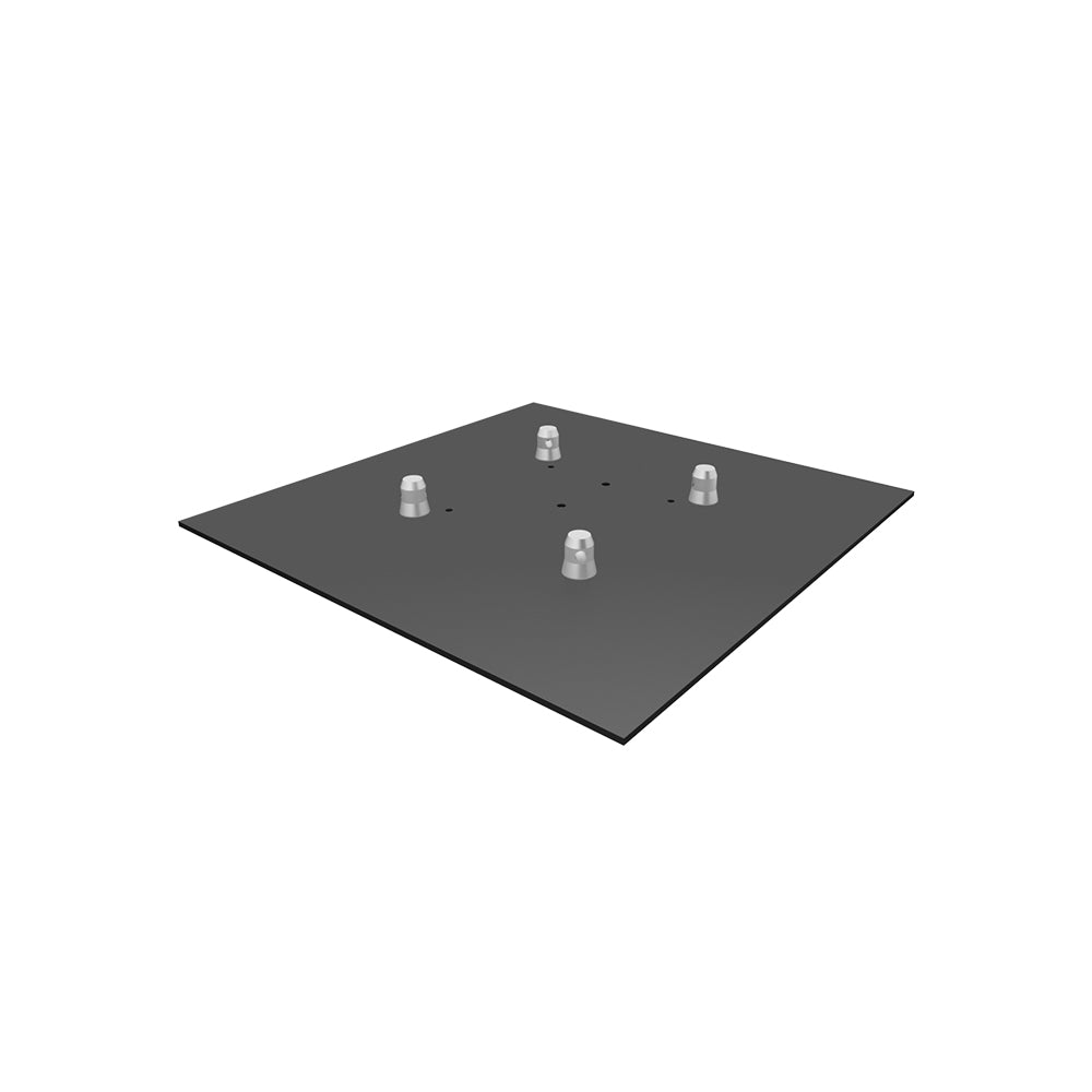 Global Truss BASE PLATE 2.2S F24 Steel Base Plate for F24 Truss - 2 x 2 ft