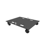 Global Truss BASE PLATE 24x30WC Steel Base Plate with Casters - 24 x 30 in