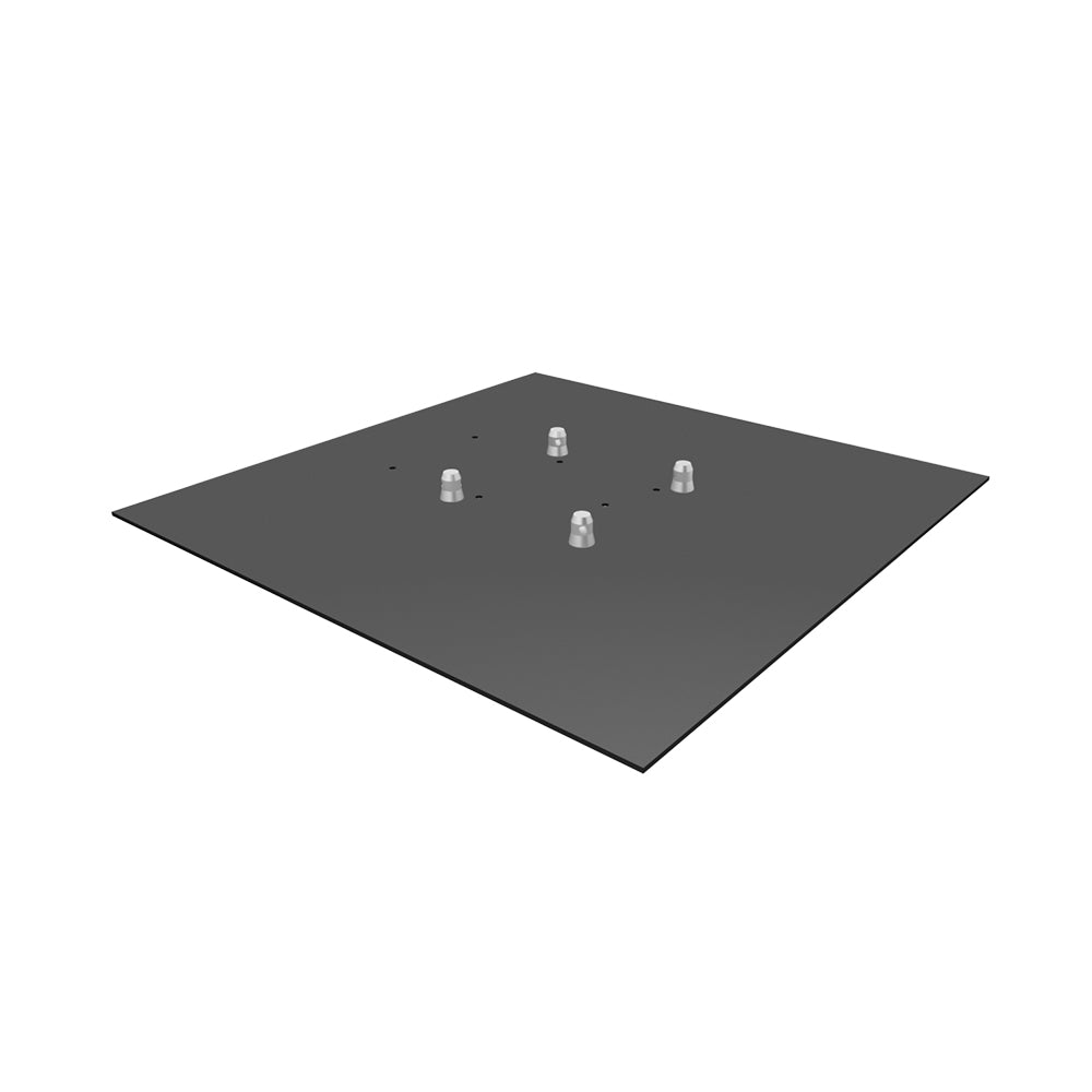 Global Truss BASE PLATE 3.3S Steel Base Plate - 3 x 3 ft