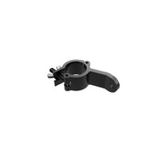 Global Truss JR CLAMP PLN BLK Mini Truss Clamp with Mounting Plate, Black