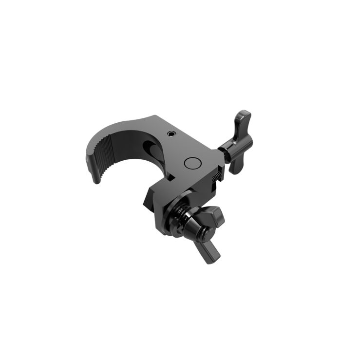 Global Truss JR SNAP CLAMP BLK Low-Profile Hook-Style Mini Truss Clamp, Black