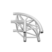 Global Truss SQ-4121-CR-L90 F34 Square Truss Rounded 2-Way 90-Degree Corner