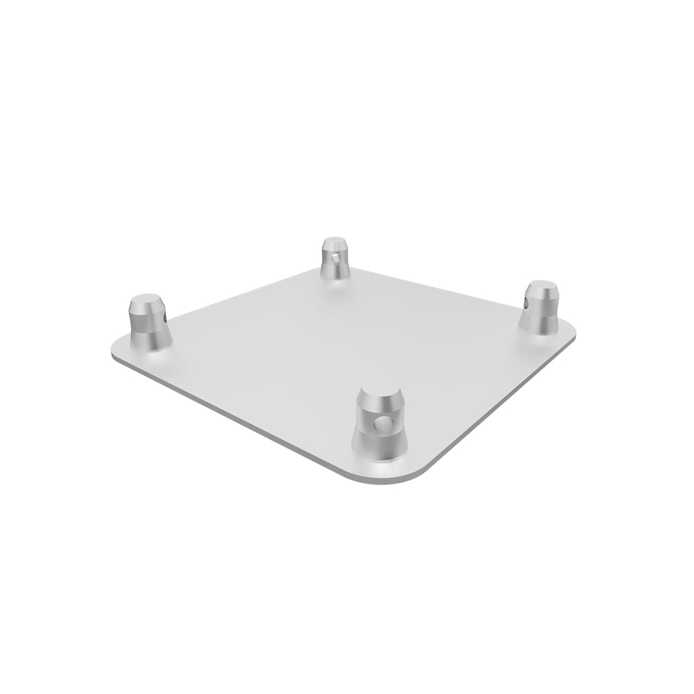 Global Truss SQ-4137 12 x 12 in Aluminum Base Plate for F34 Square Truss
