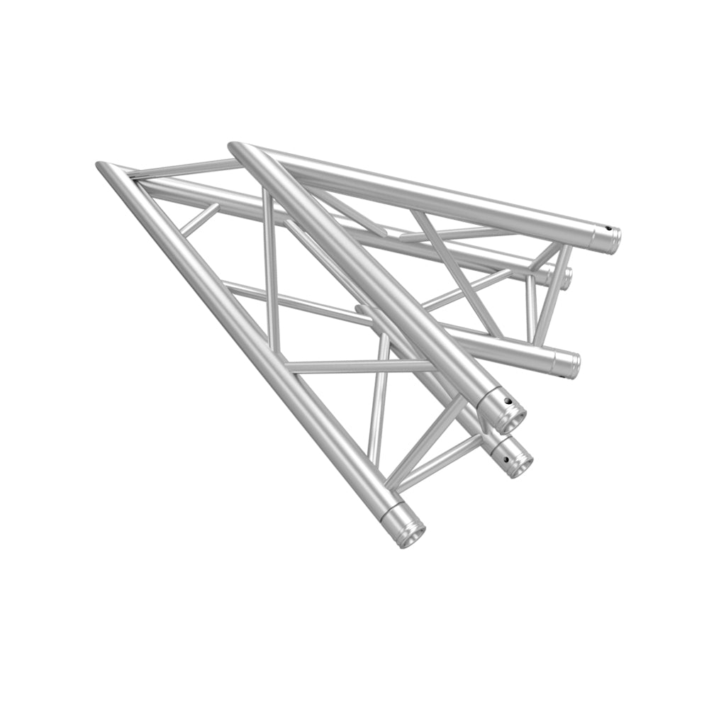 Global Truss TR-4086-UD F33 Triangle Truss 2-Way 45 Degree Corner, Apex Up/Down