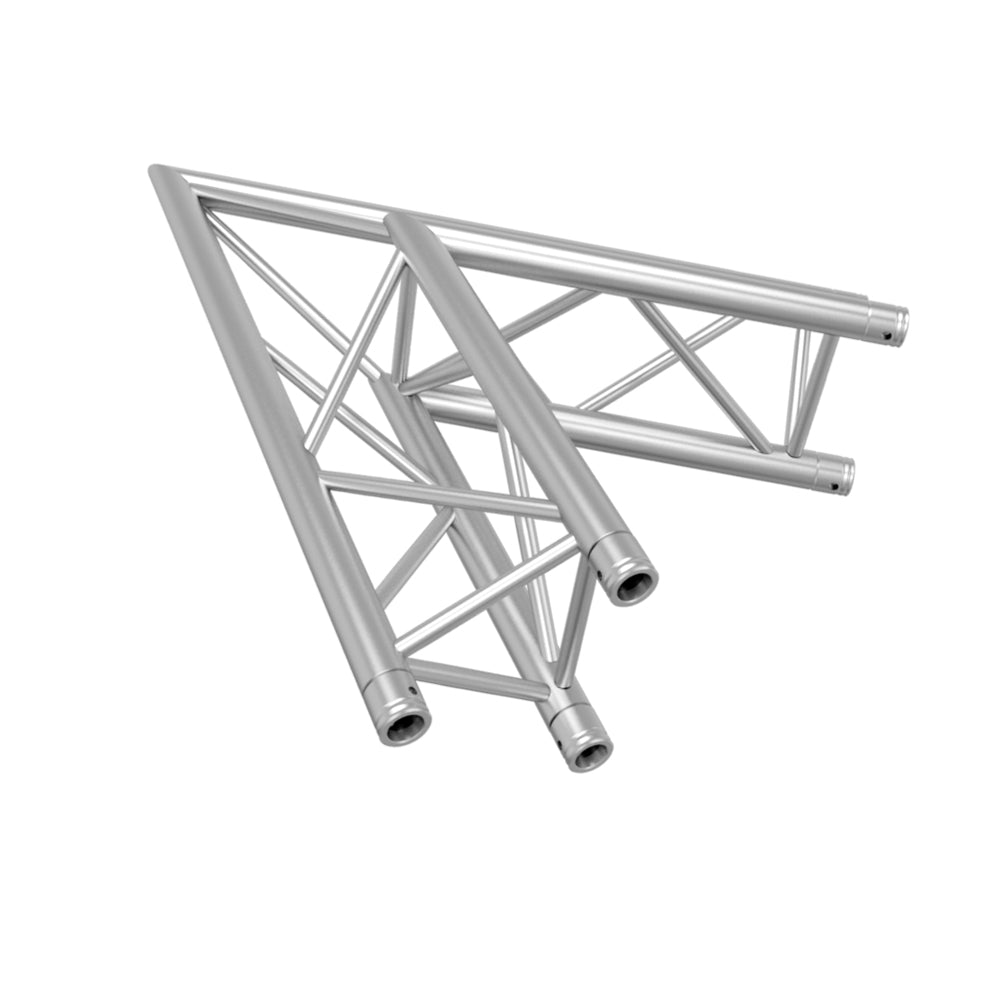 Global Truss TR-4087-O F33 Triangle Truss 2-Way 60 Degree Corner, Apex Out