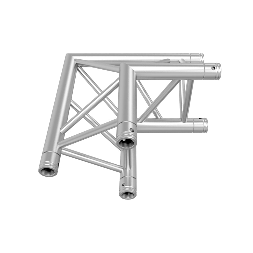Global Truss TR-4088-O F33 Triangle Truss 2-Way 90 Degree Corner, Apex Out