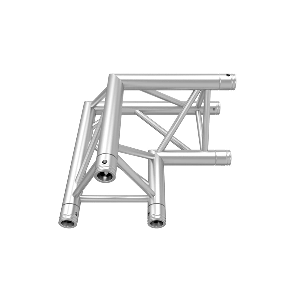 Global Truss TR-4088-UD F33 Triangle Truss 2-Way 90 Degree Corner, Apex Up/Down