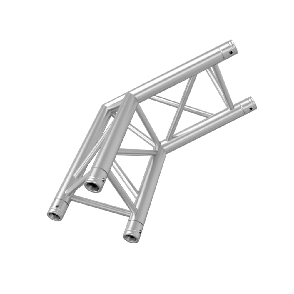 Global Truss TR-4089-O F33 Triangle Truss 2-Way 120 Degree Corner, Apex Out