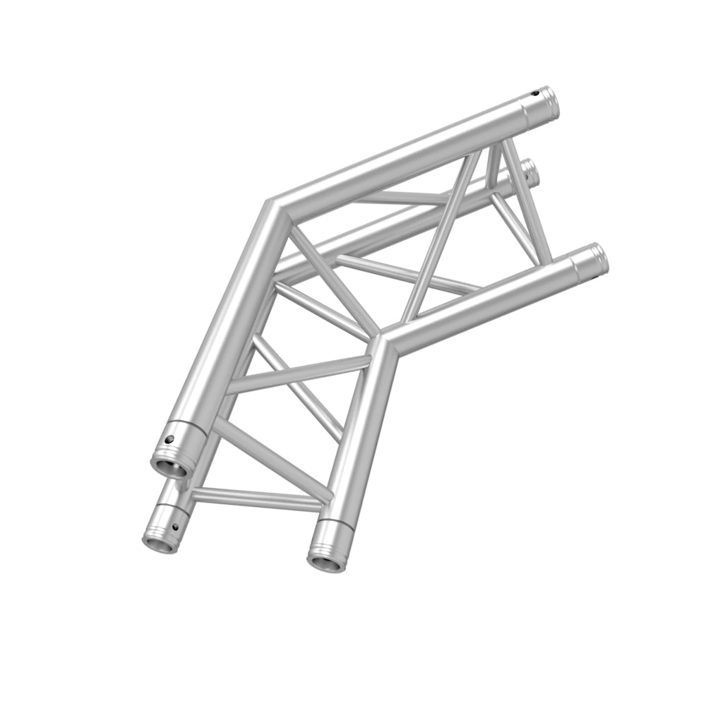 Global Truss TR-4089-UD F33 Triangle Truss 2-Way 120 Degree Corner, Apex Up/Down