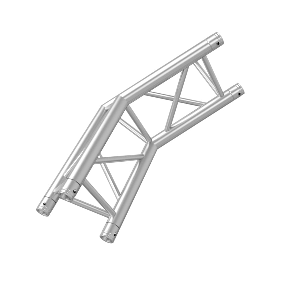Global Truss TR-4090-O F33 Triangle Truss 2-Way 135 Degree Corner, Apex Out