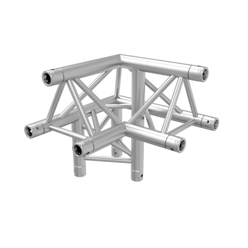 Global Truss TR-4093-UL F33 Triangle Truss 3-Way 90 Degree Corner, Up Left