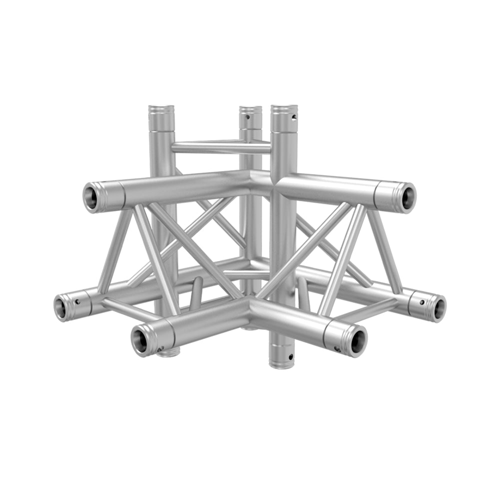 Global Truss TR-4095-UL F33 Triangle Truss 4-Way 90 Degree Corner, Left