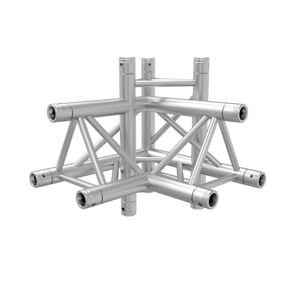 Global Truss TR-4095-UR F33 Triangle Truss 4-Way 90 Degree Corner, Right