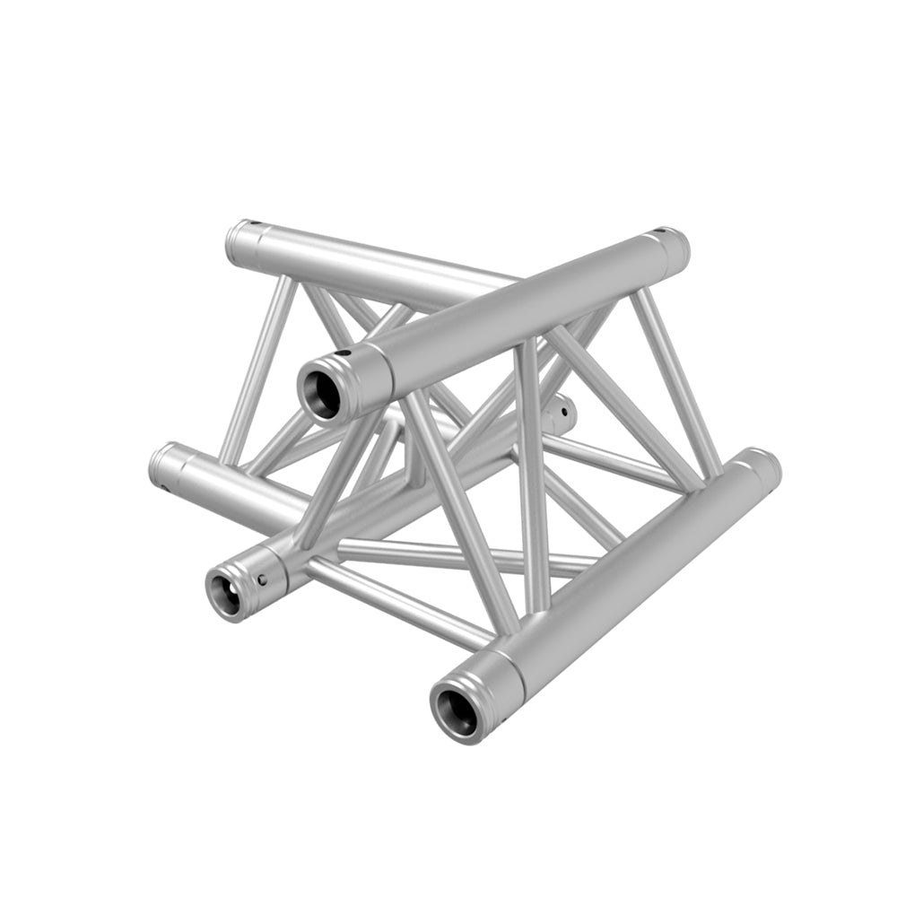 Global Truss TR-4096H-UD F33 Triangle Truss 3-Way Horizontal T-Junction, Apex Up/Down