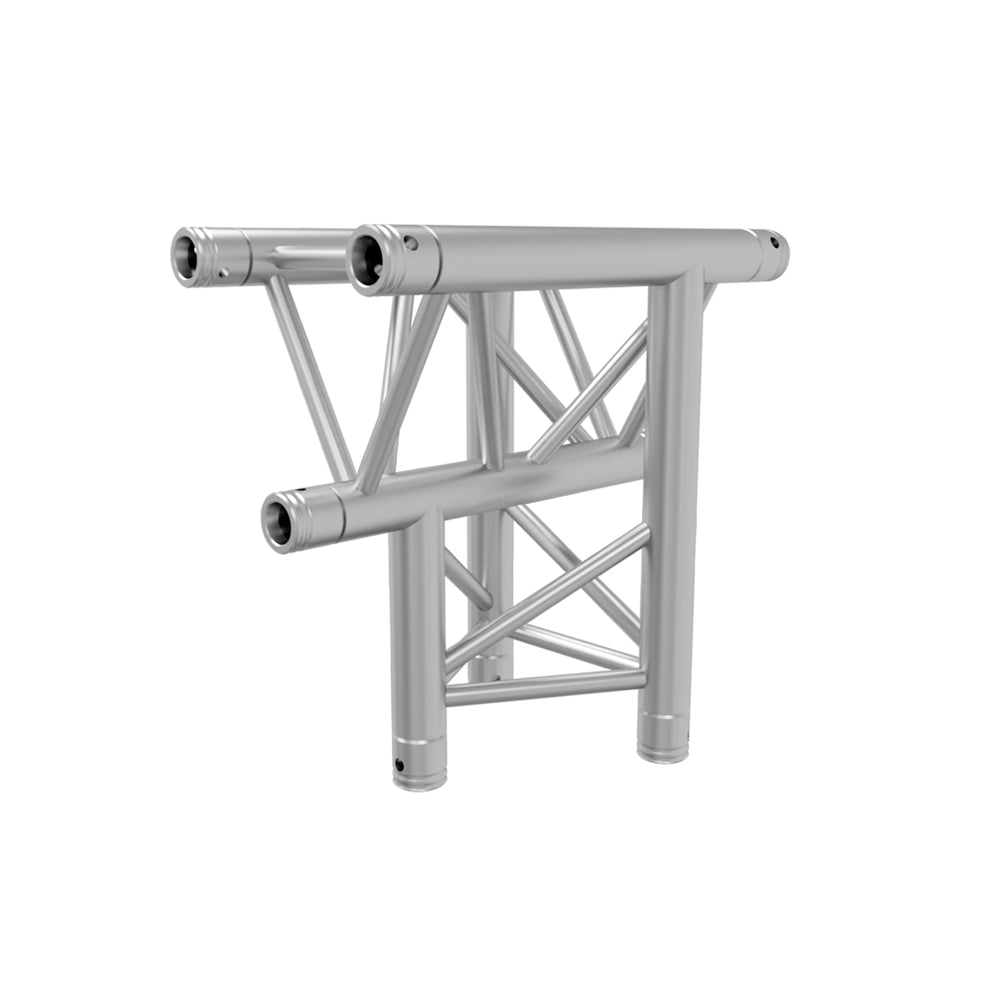 Global Truss TR-4096V-D F33 Triangle Truss 3-Way Vertical T-Junction, Apex Down