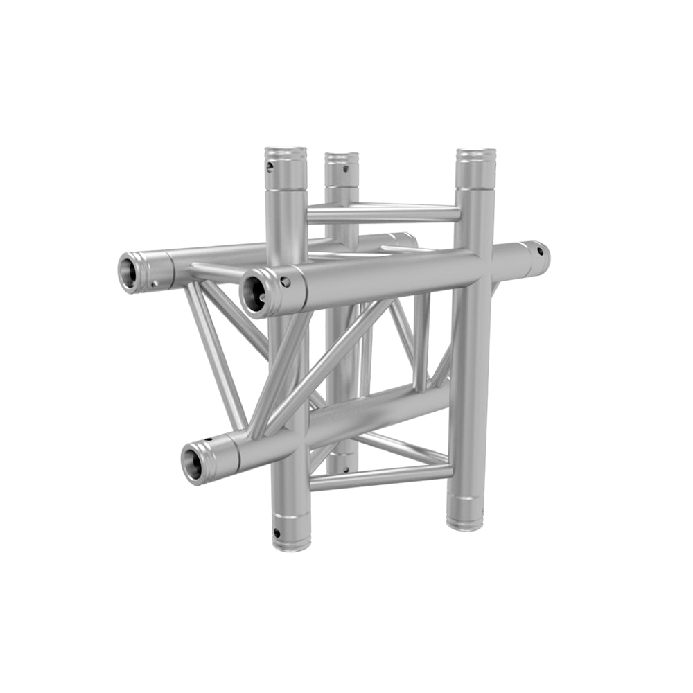 Global Truss TR-4098 F33 Triangle Truss 4-Way Vertical Cross Junction