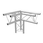 Global Truss TR-96117-34 F23 Triangle Truss 3-Way 90° Corner, Apex Down, Left