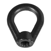 Eye Nut, 1/2-13, Steel, Black Zinc