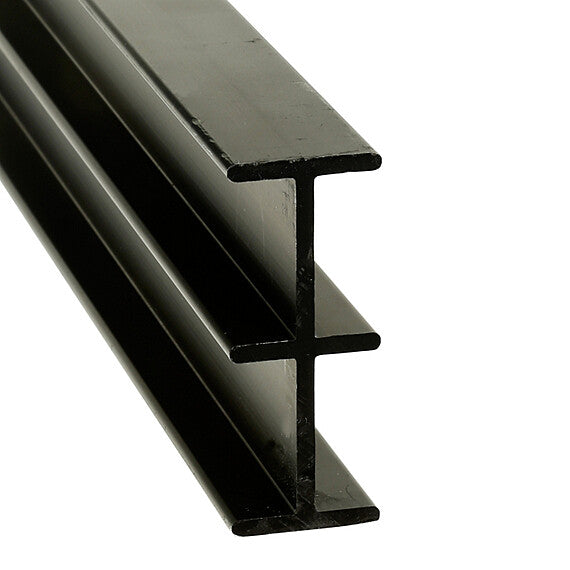 M140 Curved Track, 96" Radius, 5" Legs, Black