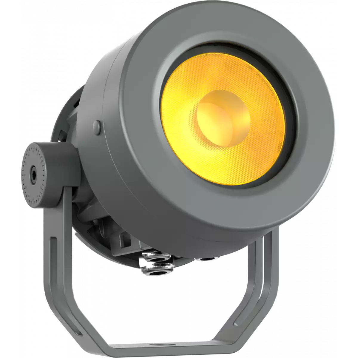 ARCSPOTDOT - IP66 Spot with 1x20W RGB+WarmWhite source, 5° lens