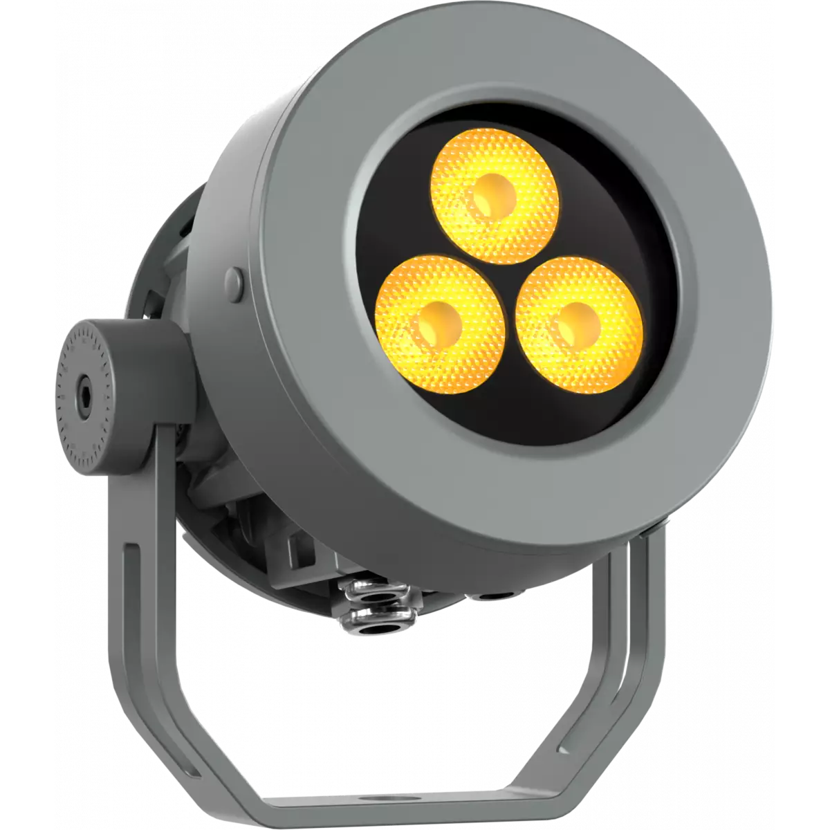 ARCSPOTXS - IP66 Spot with 3x 4W RGB+WarmWhite source, 10° lens