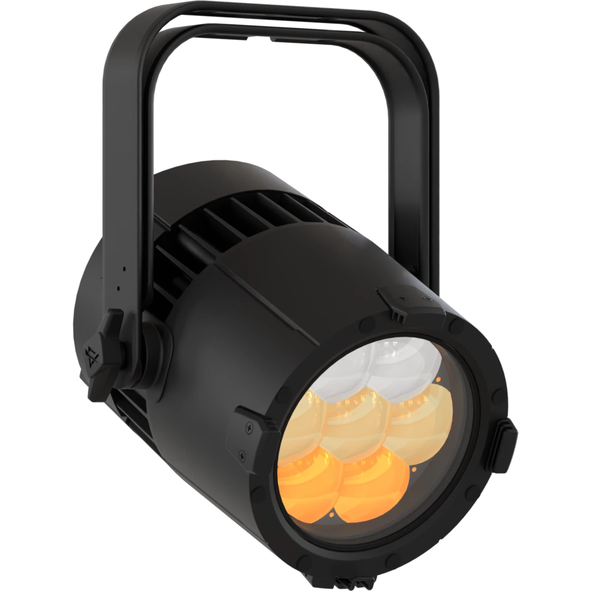 ASTRAPAR7ZIP 263w IP65 RGB+WW zoom LED par with pixel control. 4.5°- 53° zoom