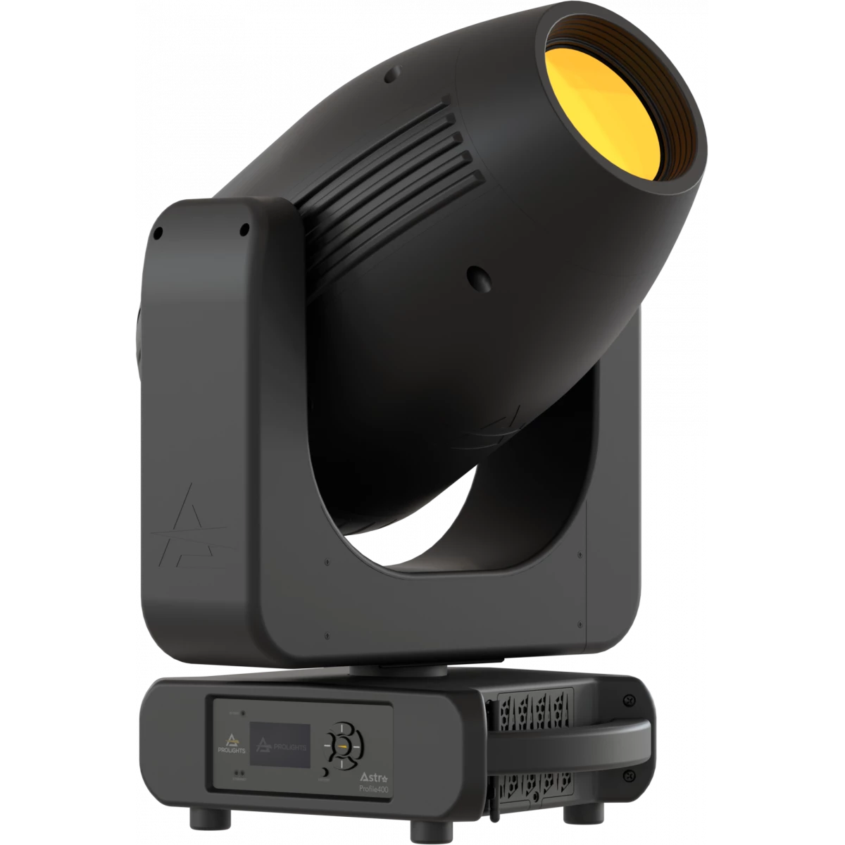 ASTRAPROFILE400 - 400W high-precision LED moving profile, 6.5°-50° zoom, shutters, CMY mixing