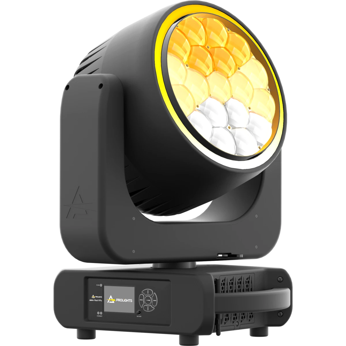 ASTRAWASH19PIX - 19x40W RGBW moving wash light with 4°-54° zoom, pixel control and pixel ring