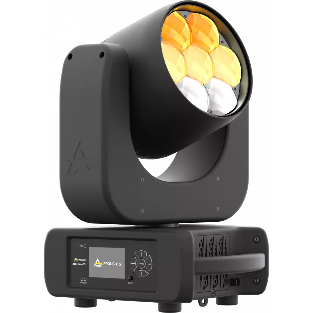 ASTRAWASH7PIX - 7x40W RGBW moving wash light with 4°-56° zoom and pixel control