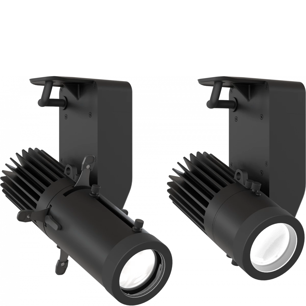 ECLDisplayCRMX - 25W 3000K LED Spotlight with Wireless CRMX and wired control, without lens, black