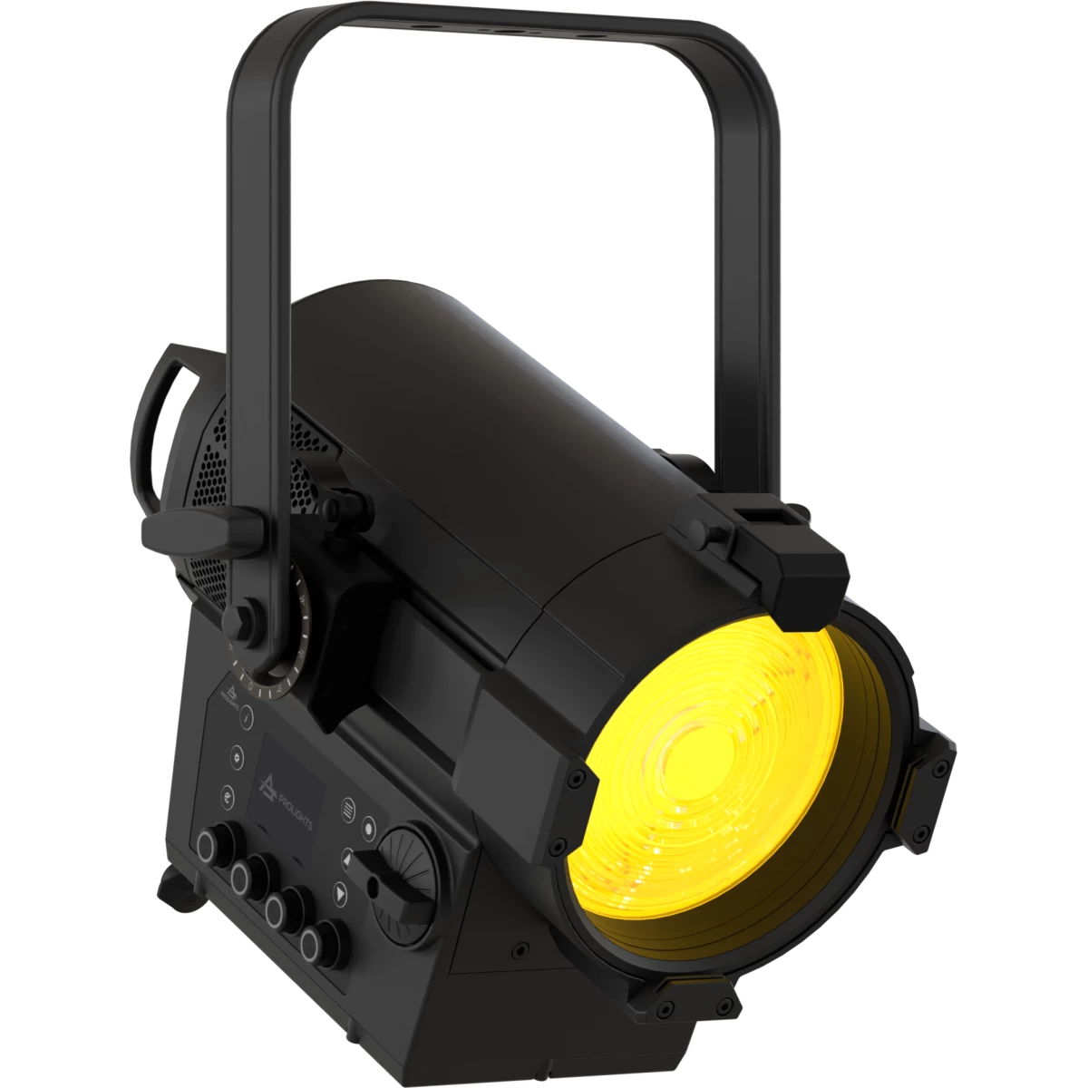 ECLFresnel CT+SIP 200w IP65 6 color fresnel. 9°-73° zoom range, barn door included