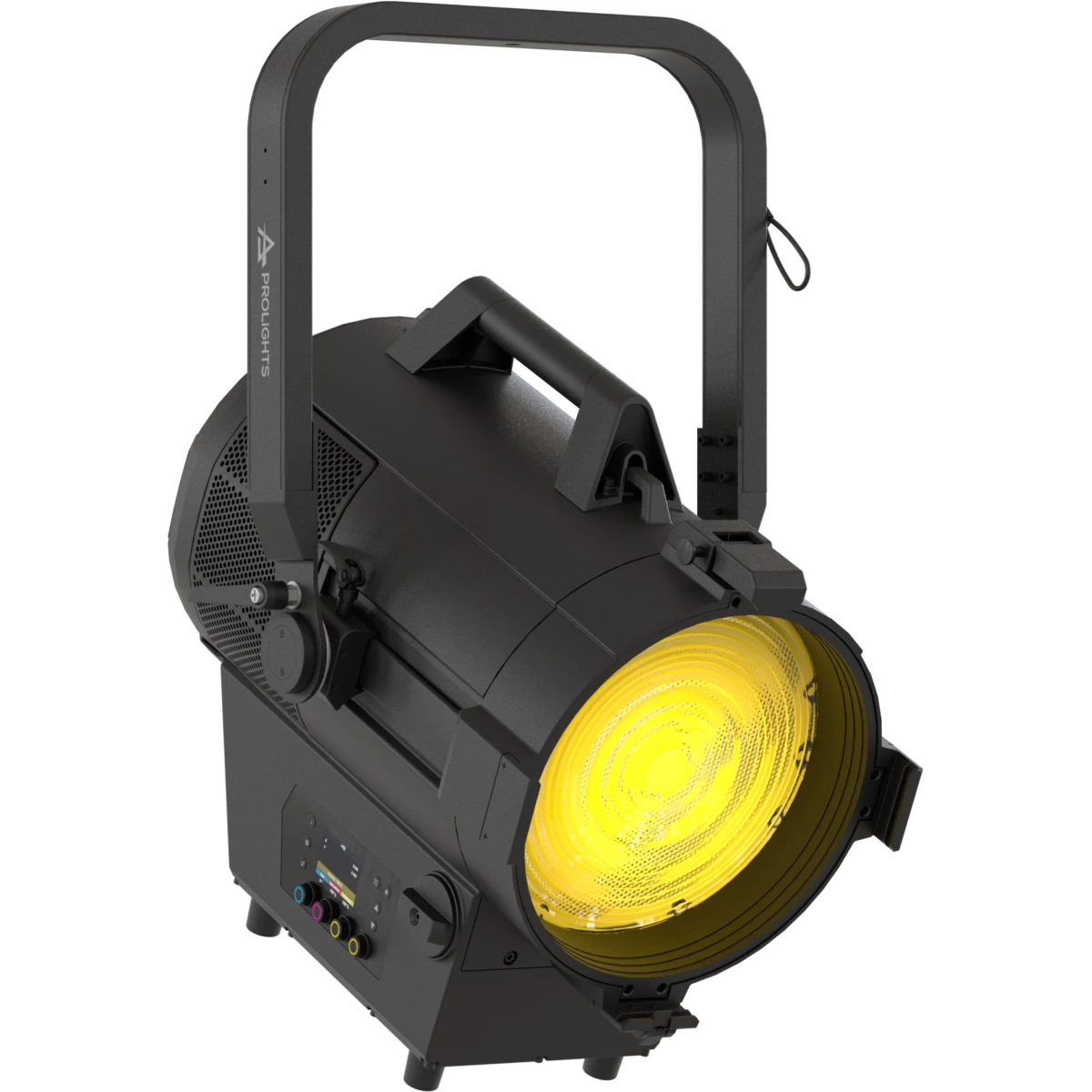 ECLFresnel CT+XLIP 1200w IP65 6 color fresnel. 10°-90° zoom range, barn door included