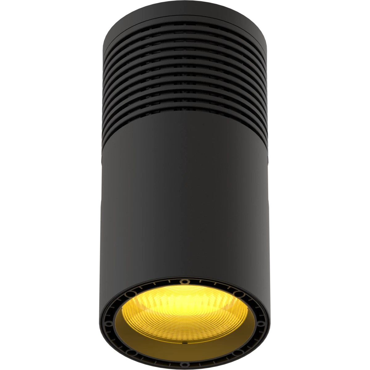 ECLPendantS - 50W RGB+WarmWhite House light with passive cooling, black