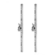 Universal Plasma Mount Set, 3/8" QC1.5, Black (Pair)