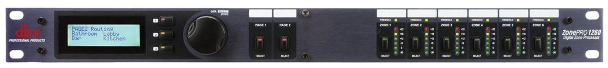 DBX1260V - DBX 1260V 12x6 Digital Zone Processor