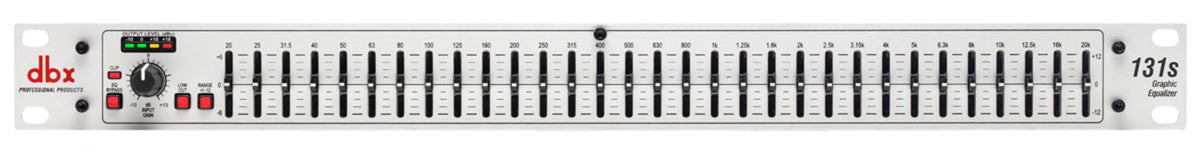 DBX131SV - DBX 131s 2 Series - Single 31 Band Graphic Equalizer