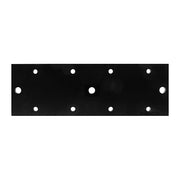 M140 Spacer Plate, Triple, 6" Centers, Black