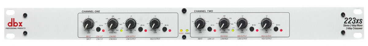 DBX223XSV - DBX 223xs 223s with XLR Connectors