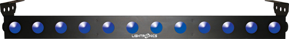 Lightronics FXLD2512B5I6B LED Bar 42in, 12x25W RGBWA, 60deg, Black