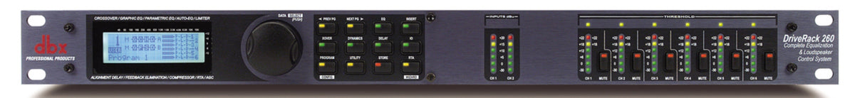 DBX260V - DBX 260V 2x6 Loudspeaker Management System