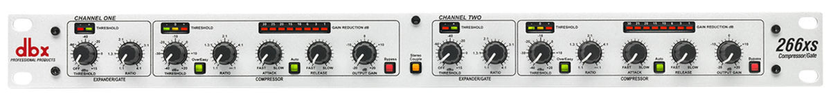 DBX266XSV - DBX 266xs Dual Compressor Gate
