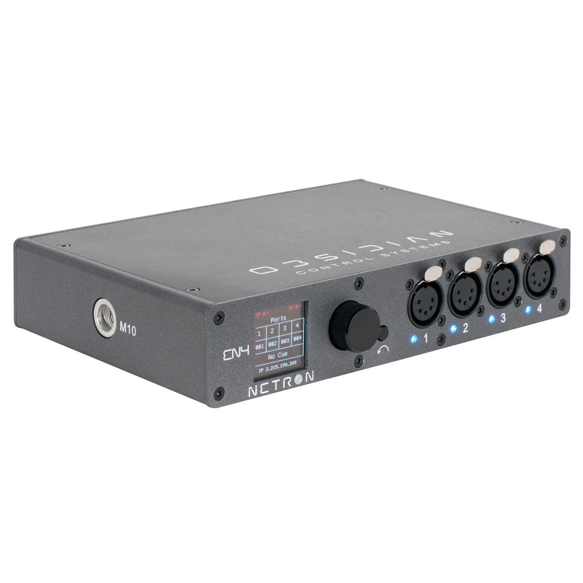 NRE012 - EN4 - 4-Universe XLR sACN/Art-Net Node, 1/2 Rack