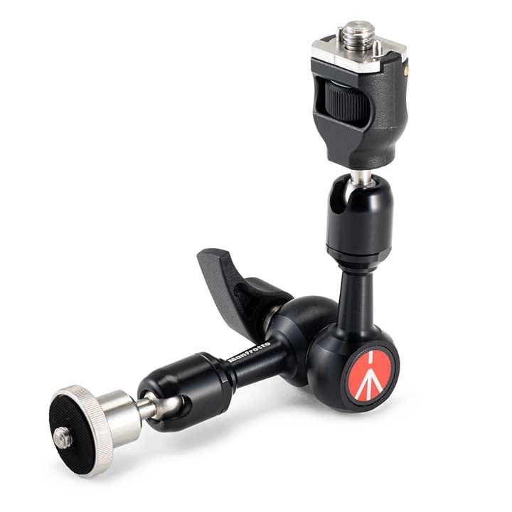 Manfrotto 244 Micro Arm w/Arri Style and Anti-Slip Adapter