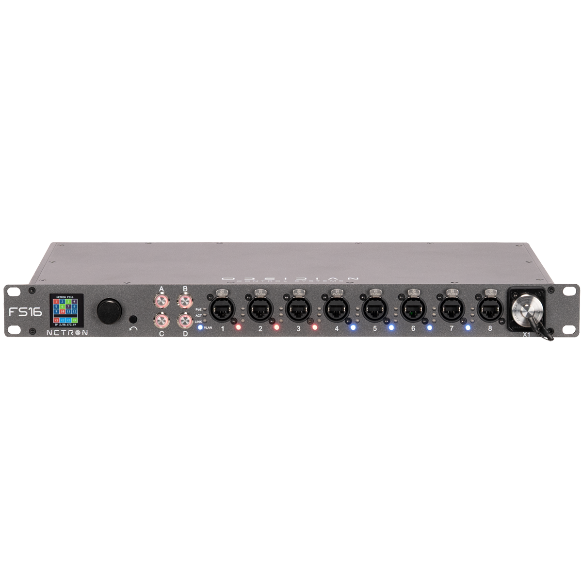 NFS116 - FS16 - 12+4 Fiber Network Switch with PoE
