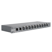 DMX153 - DMX10-53 - DMX A/B Splitter 1x10, 5/3-Pin XLR, 19in
