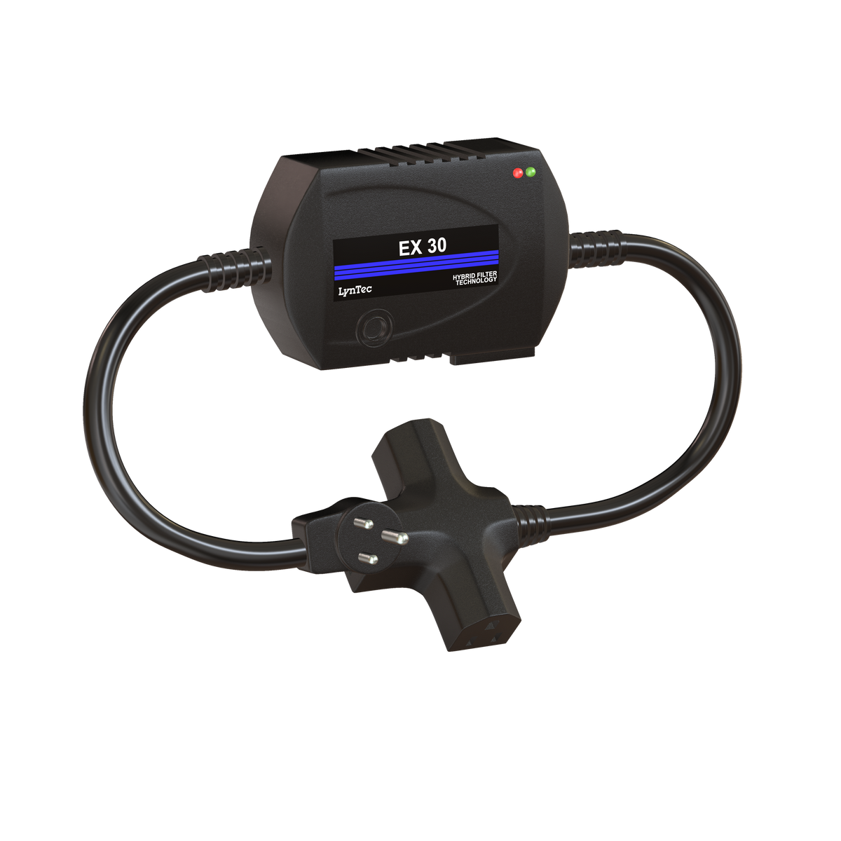 LynTec RX30 10A 3-Outlet Inline Surge and Noise Filter