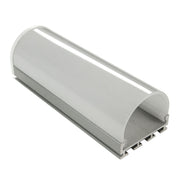 Aluminum Channel - MOSS-ALM-2618 Milky Clips (Surface Mount) 2.44 Meters