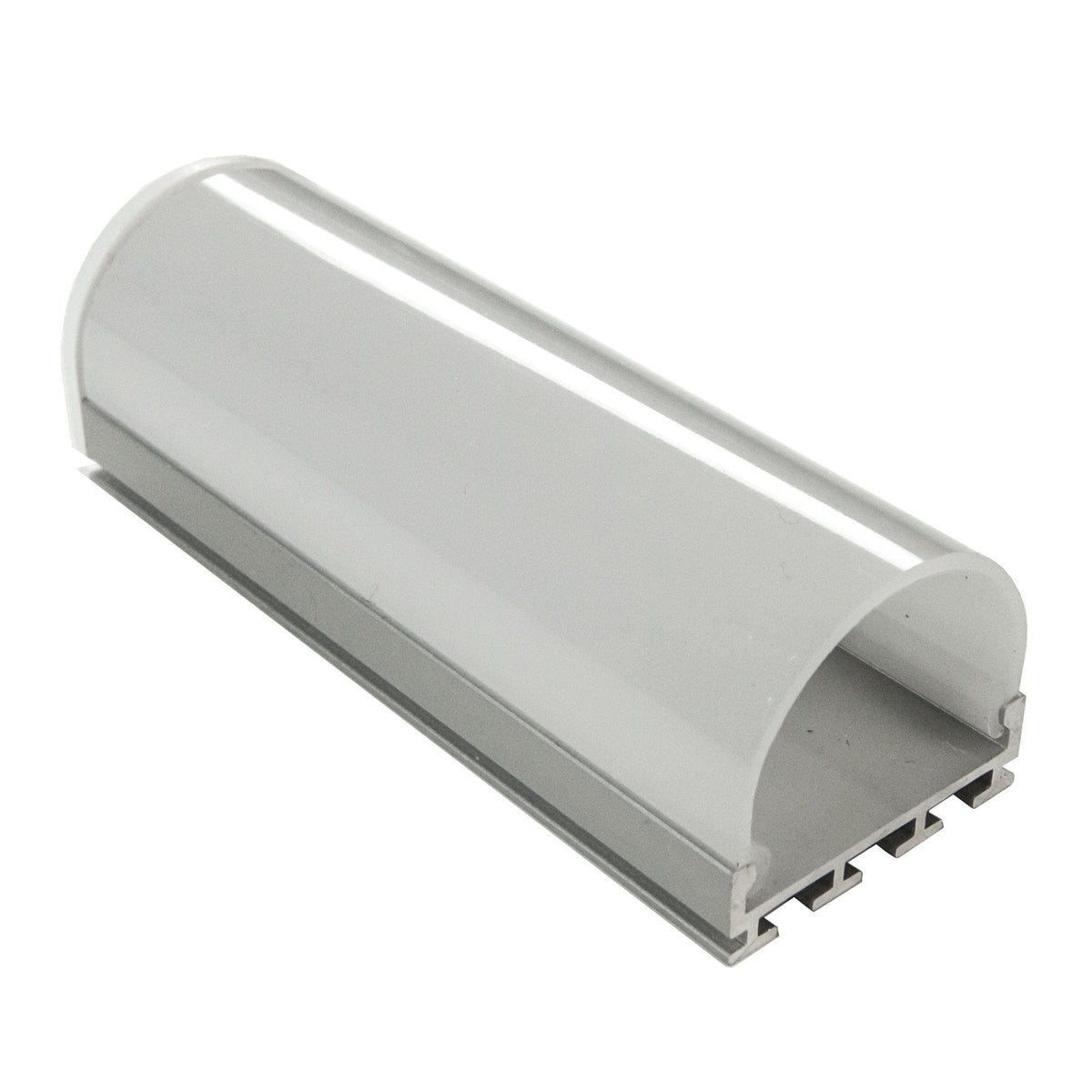 Aluminum Channel - MOSS-ALM-2618 Milky Clips (Surface Mount) 2.44 Meters